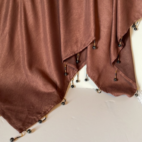 Club Z Collection poncho  One size   Beaded  Embroidered boho style NWT - Picture 4 of 9